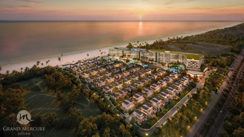 Phối cảnh tổng thể dự án nghỉ dưỡng Grand Mercure Hoi An