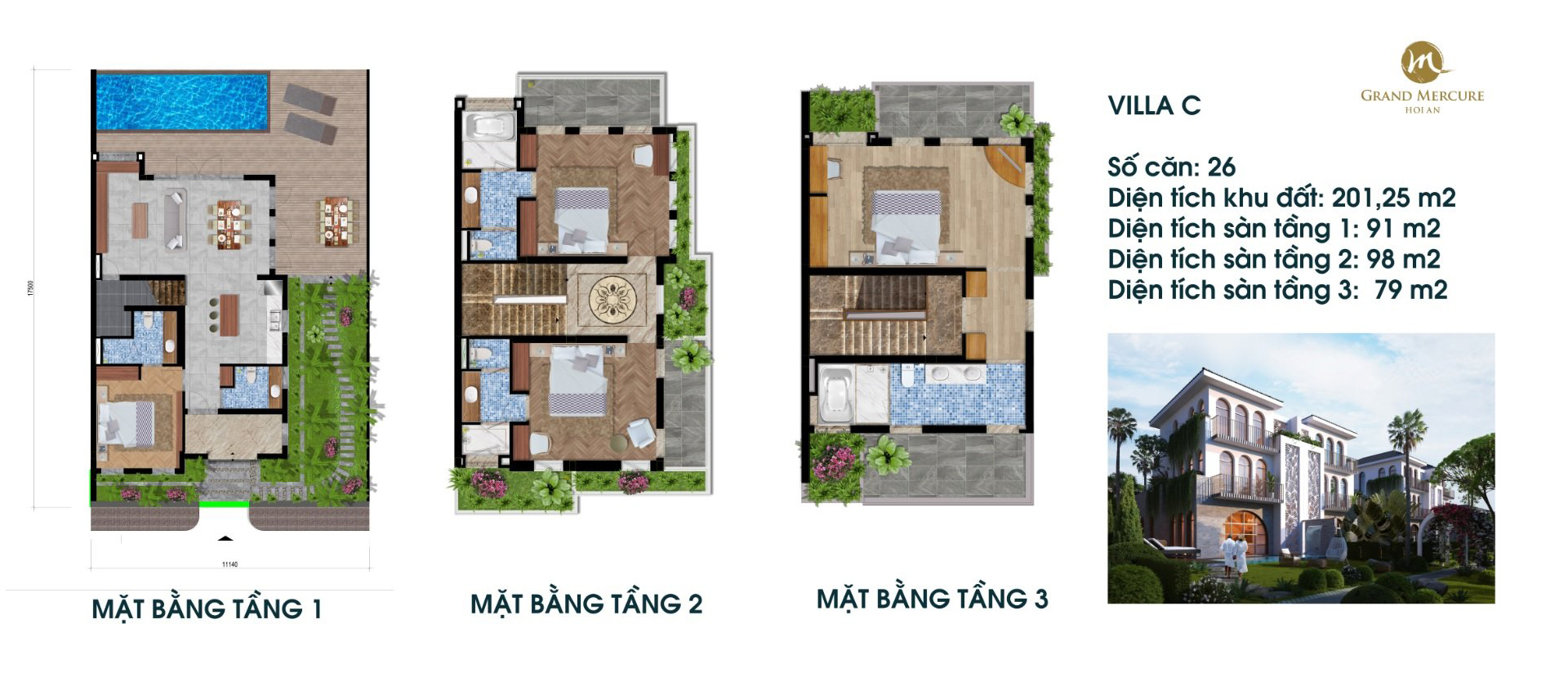 Mẫu Villa C
