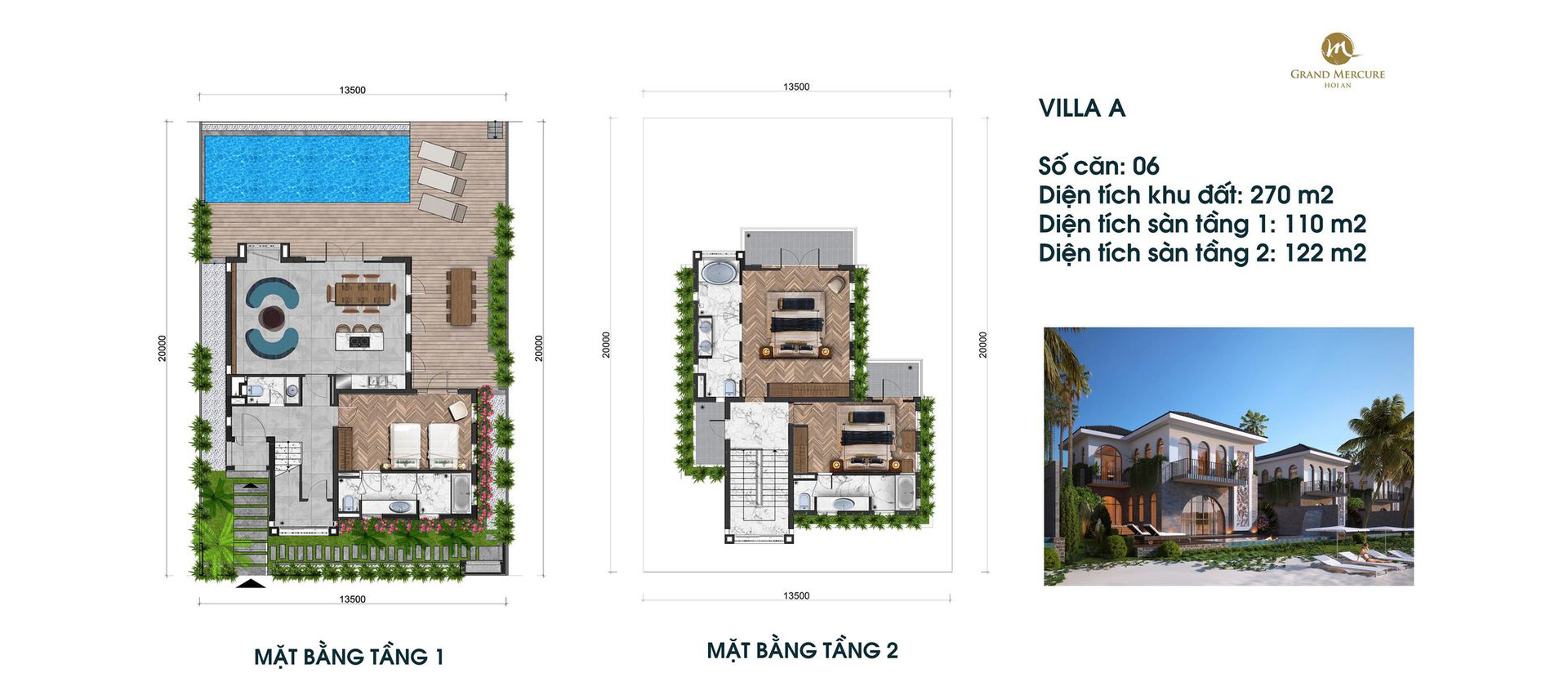 Mẫu Villa A