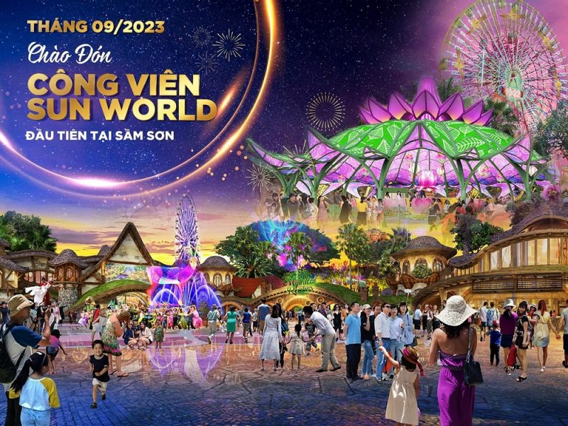 Tháng 9/2023 khai trương Sun World sẽ là sự lựa chọn hấp dẫn của khách du lịch