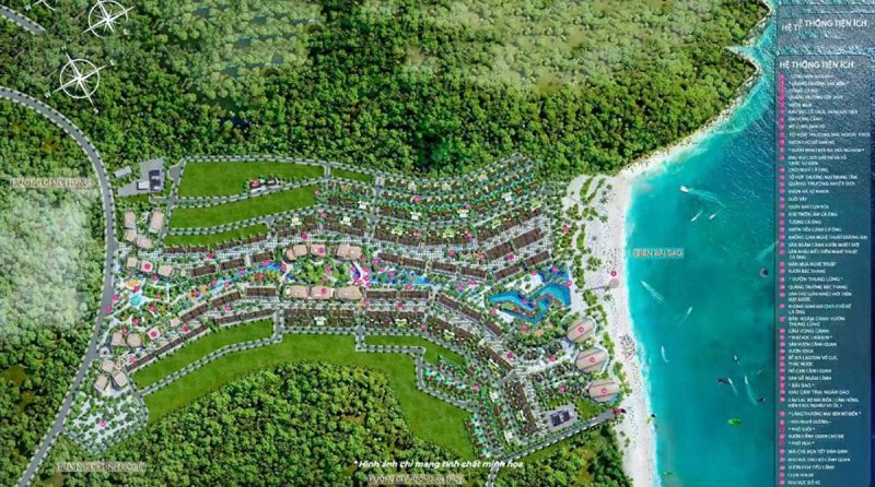 Mặt bằng dự án Makaio Park Bãi Sao
