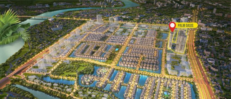 Palm Oasis có vị trí đắc địa