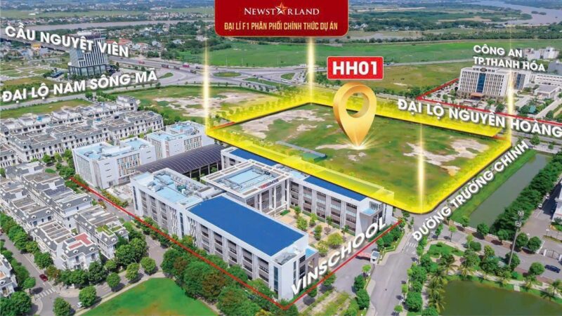 The Royal Residence có vị trí đắc địa ngay gần trụ sở ủy ban thành phố Thanh Hóa