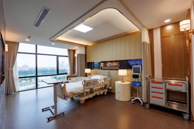 Phòng tổng thống có nội thất sang trọng
