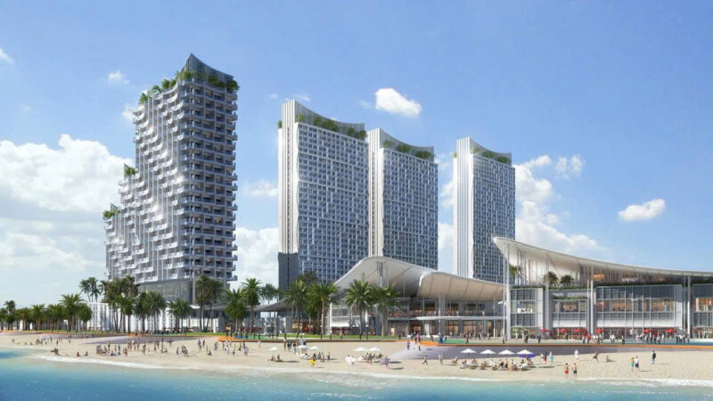 Phối cảnh cao tầng Blanca City Vũng Tàu