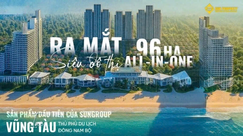 Tổ hợp quần thể nghỉ dưỡng all in one lần đầu tiên tại Vũng Tàu